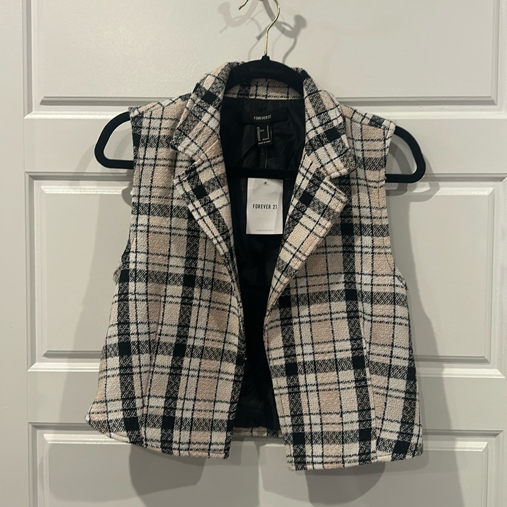Cute tweed vest